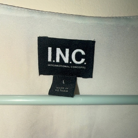 INC multicolor Boho peasant blouse - Picture 4 of 9